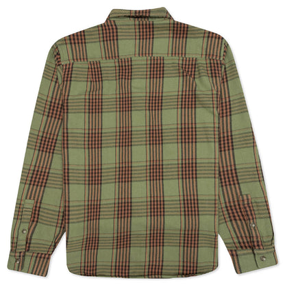Laguna Plaid Shirt - Olive