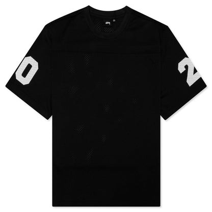Mesh Football Jersey - Black
