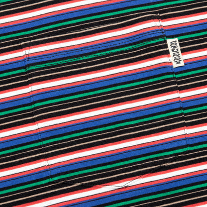Mini Stripe Crew - Red