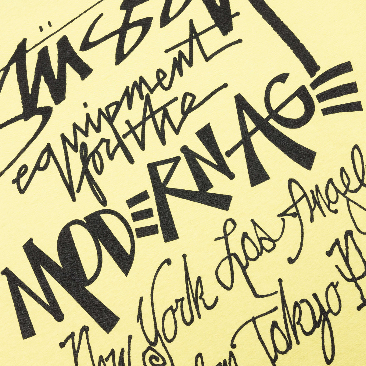 Modern Age Tee - Yellow