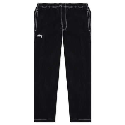 Nylon Folsom Beach Pant - Black