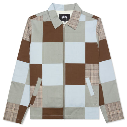 Patchwork Zip Jacket - Multi