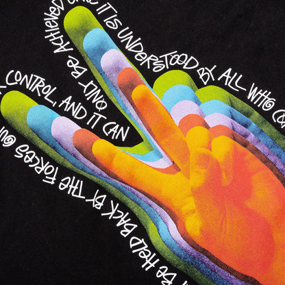 Peace Sign Tee - Black