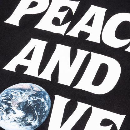 Peace and Love L/S Tee - Black