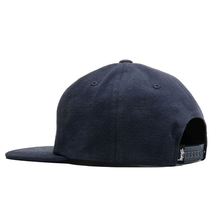 Peached Canvas Cap - Navy