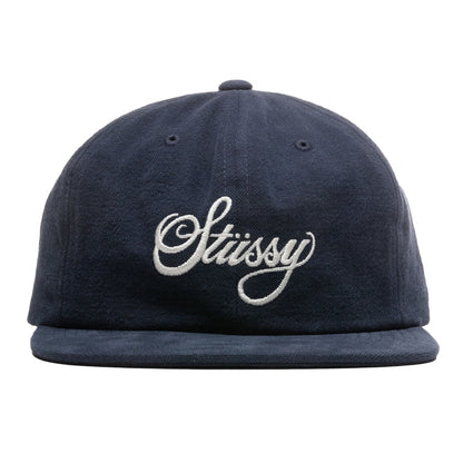 Peached Canvas Cap - Navy