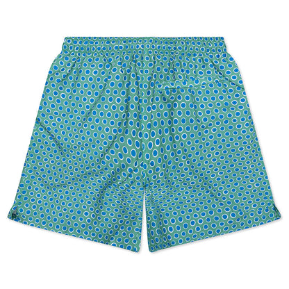 Polkadot Water Short - Teal
