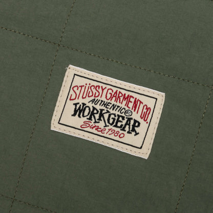 Quilted Fatigue Shirt - Green