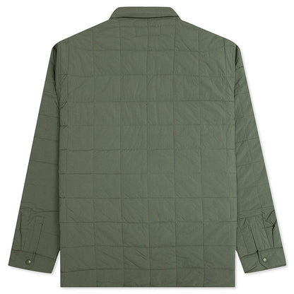Quilted Fatigue Shirt - Green