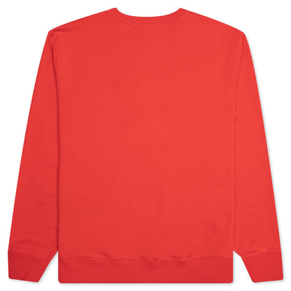 Regal Applique Crew - Red