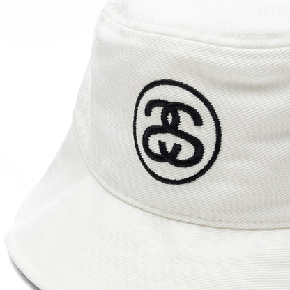 SS Link Deep Bucket Hat - White