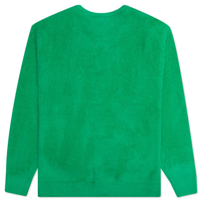 Shaggy Cardigan - Kelly Green