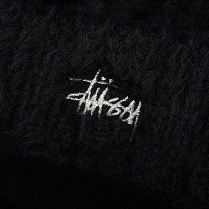 Shaggy Cuff Beanie - Black