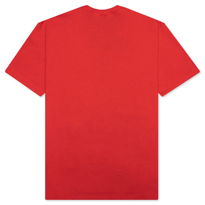 Skull Scooter Tee - Red