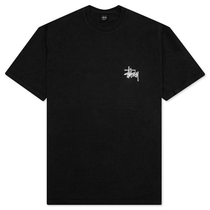 Skull Wings Dyed Tee - Black