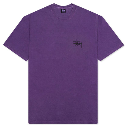 Skull Wings  Dyed Tee - Purple