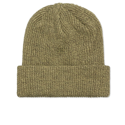 Small Patch Watch Cap Beanie - Olive