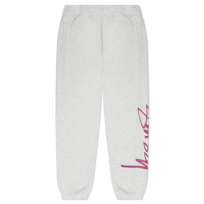 Smooth Stock Printed Pant - Light Heather