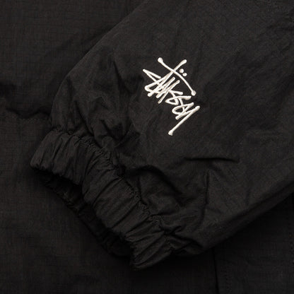 Solid Puffer Jacket - Black
