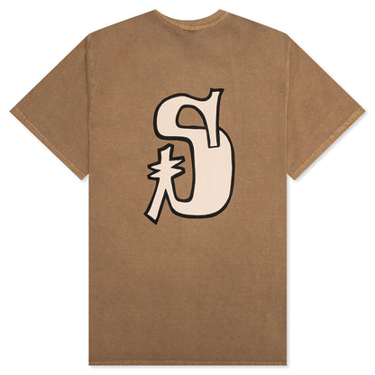 Solo S Pigment Dyed Tee - Almond