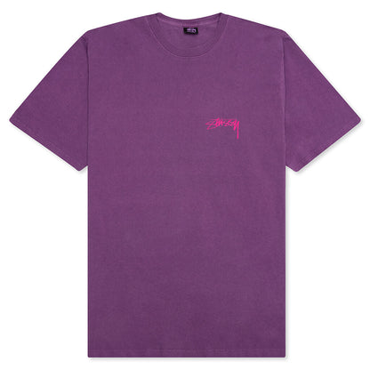 Sphinx Pigment Dyed Tee - Purple