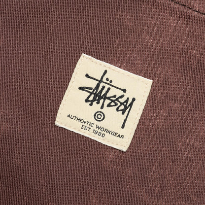 Spotted Bleach Work Pant - Brown