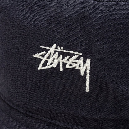 Stock Canvas Bucket Hat - Navy