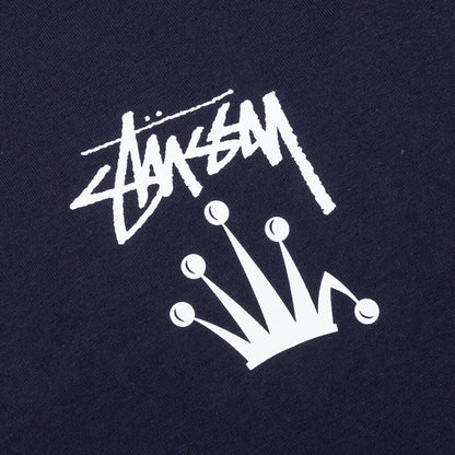 Stock Crown Tee - Navy