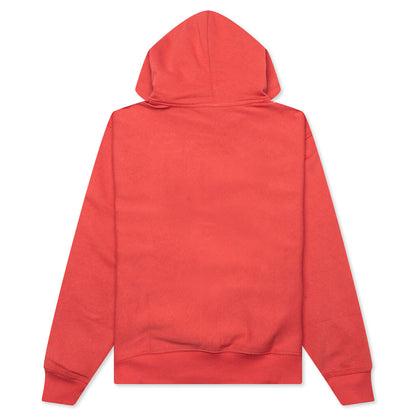Stock Logo Applique Hoodie - Pepper