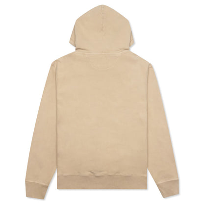 Stock Logo Hoodie - Beige