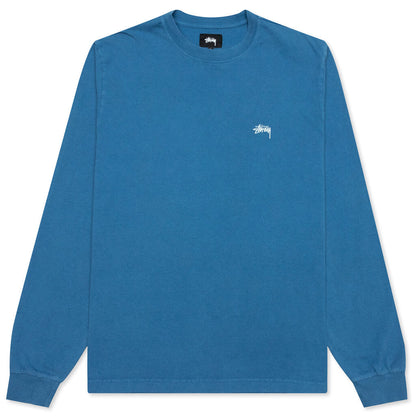 Stock Logo L/S Crew - Blue