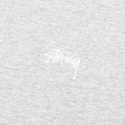 Stock Logo L/S Crew - Grey Heather