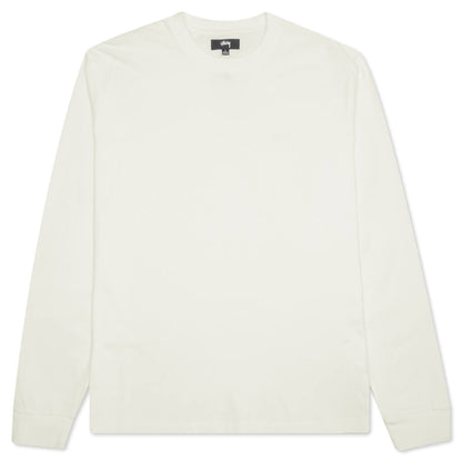 Stock Logo L/S Crew - Natural
