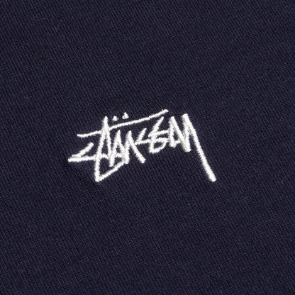 Stock Logo L/S Crew - Navy