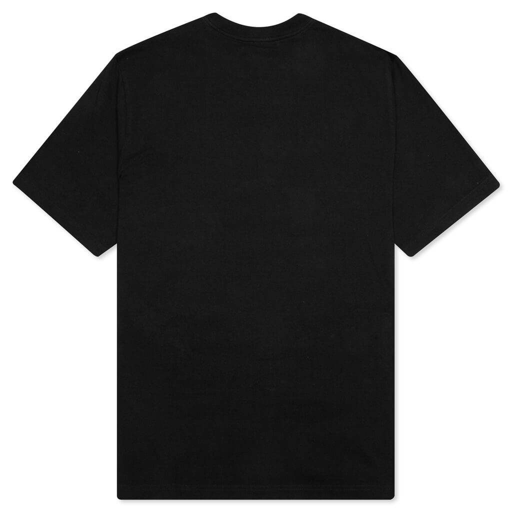 Stock Logo S/S Crew - Black