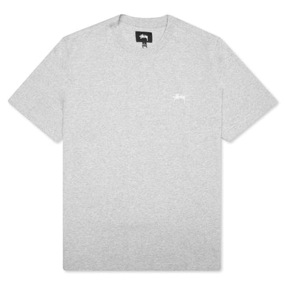 Stock Logo S/S Crew - Grey Heather
