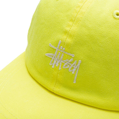 Washed Stock Low Pro Cap - Neon