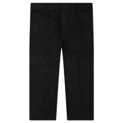 Suiting Pleated Trousers - Black