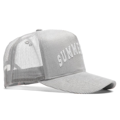 Summerland Corduroy Trucker Hat - Grey