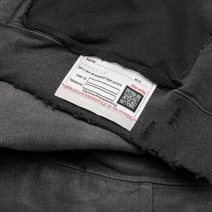 Sun Faded Parka - Black