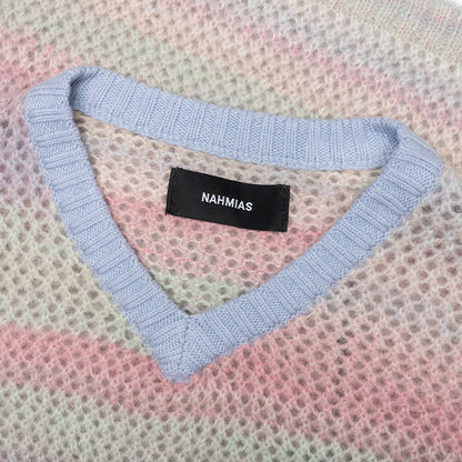 Sunset Knit 24 Football Jersey - Summer Gradient