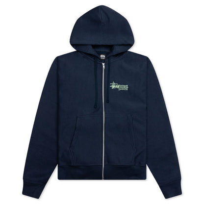 Superior Quality Zip Hoodie - Navy