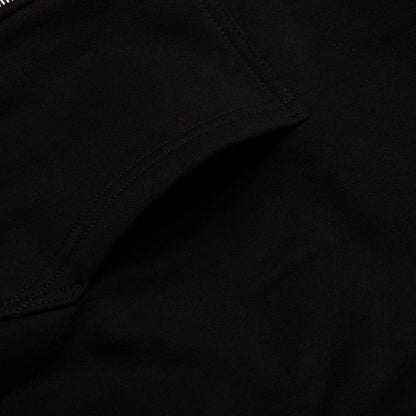 Superior Quality Zip Hoodie - Black