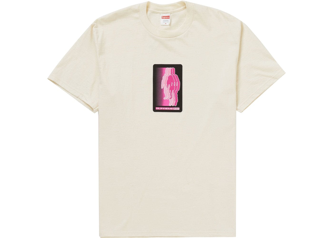 SUPREME BLUR TEE NATURAL