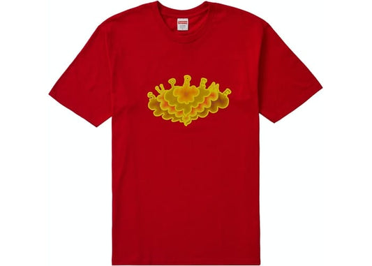 SUPREME CLOUD TEE RED