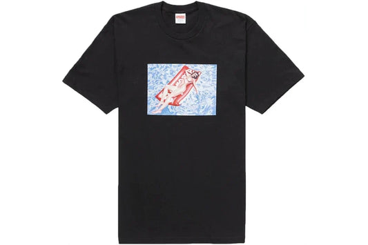 SUPREME FLOAT TEE BLACK