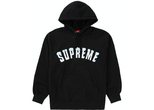 SUPREME ICY ARC HOODIE BLACK