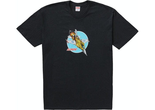SUPREME JET TEE BLACK FW20