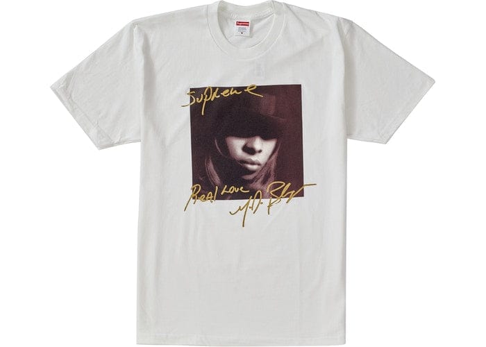 SUPREME MARY J. BLIGE TEE WHITE