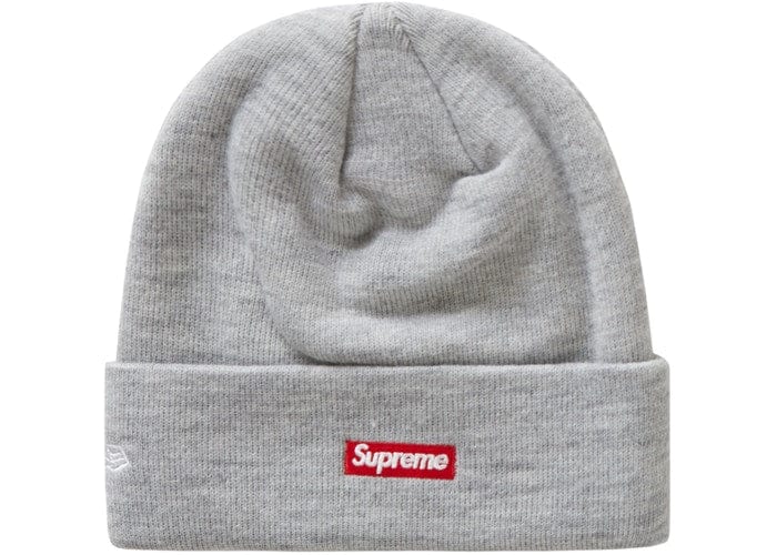 SUPREME NEW ERA S LOGO BEANIE FW20 GREY